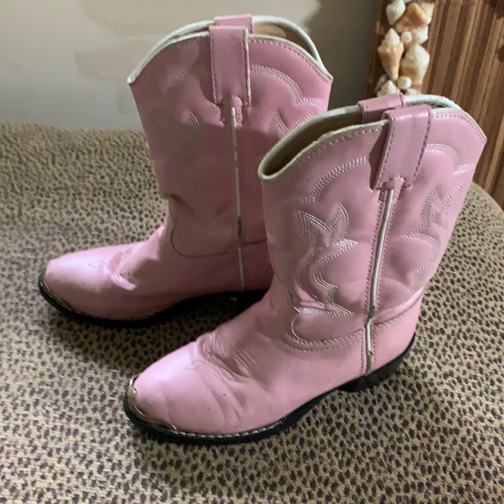 Pink Cowgirl Boots
